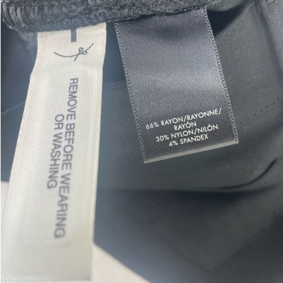 Ann Taylor Ankle Pant In Seasonless Stretch - Black- Sz 2 - Picture 8 of 9